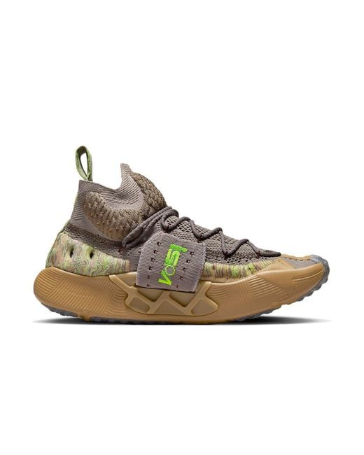 Nike Brown Ispa Sense Flyknit 'Enigma Stone' for men
