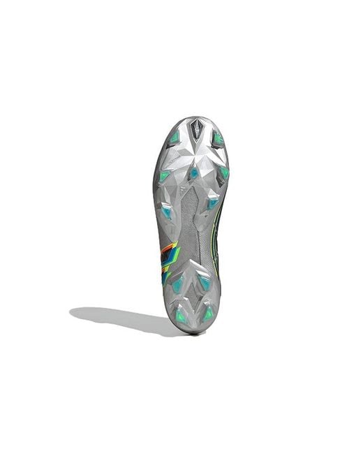 Adidas Blue Predator Edge+ Fg Metallic' for men