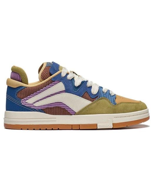 Li-ning Blue Weiwu Wave Pro Skate Shoes for men