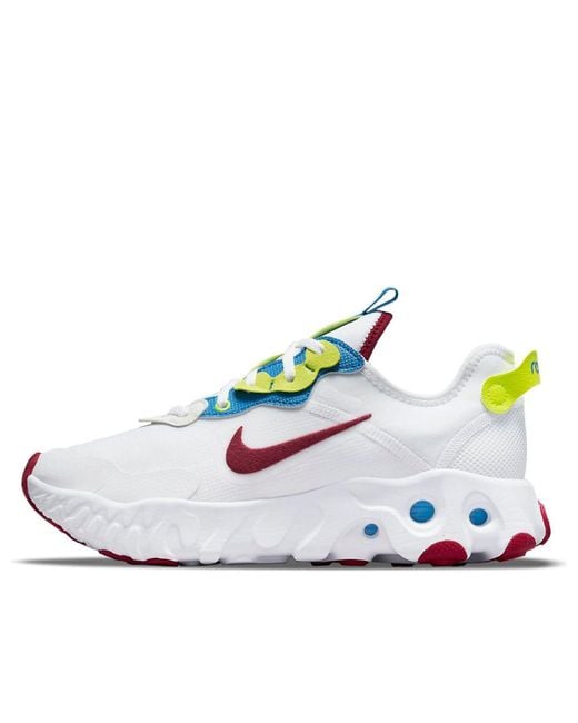 Nike White (Wmns) React Art3Mis Low Tops