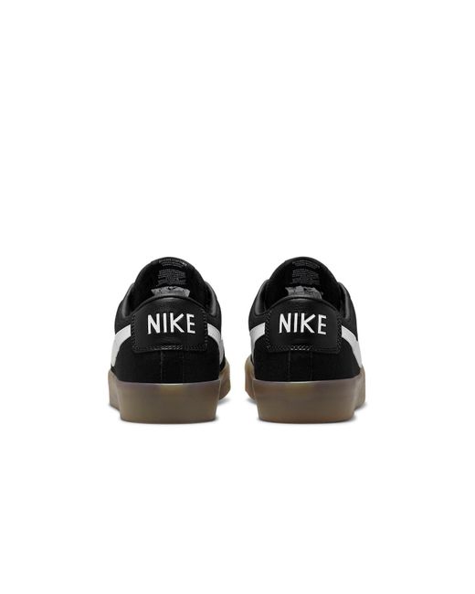 Nike Black Zoom Blazer Low Pro Gt Sb Gum' for men