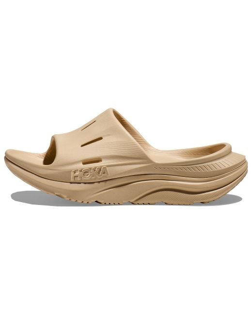 Hoka One One Natural Ora Recovery Slide 3 'Shifting Sand' for men