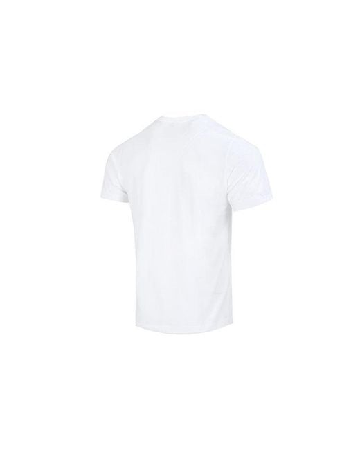 Adidas White Camo Short Sleeve Tee for men