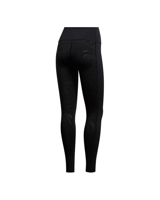 Adidas Black (Wmns) Believe This Glam On Long Tights
