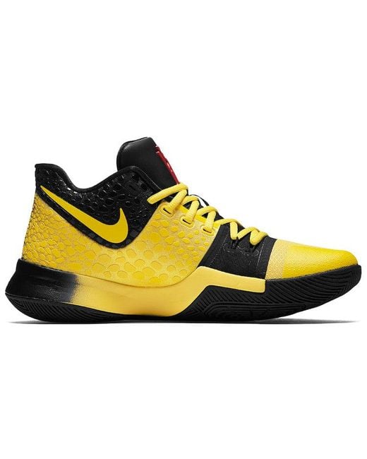 Nike Yellow Kyrie 3 Mm "Mamba Mentality" Shoes for men