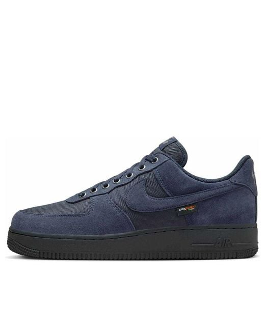 Nike Blue Air Force 1 Low '07 'Cordura Dark Obsidian' for men