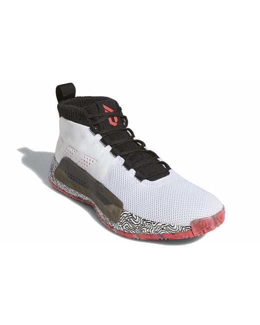 Adidas Red D Lillard 5 for men