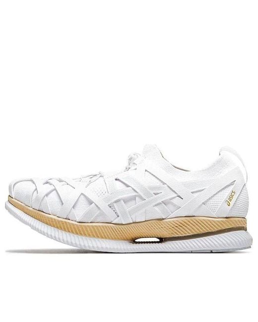 Asics White Kengo Kuma X Metaride Amu 'Woven' for men