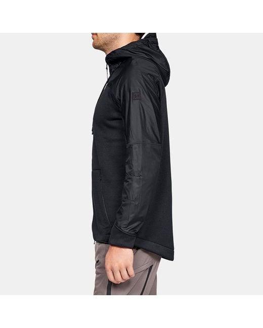 Under Armour Blue Unstoppable Coldgear Swacket for men