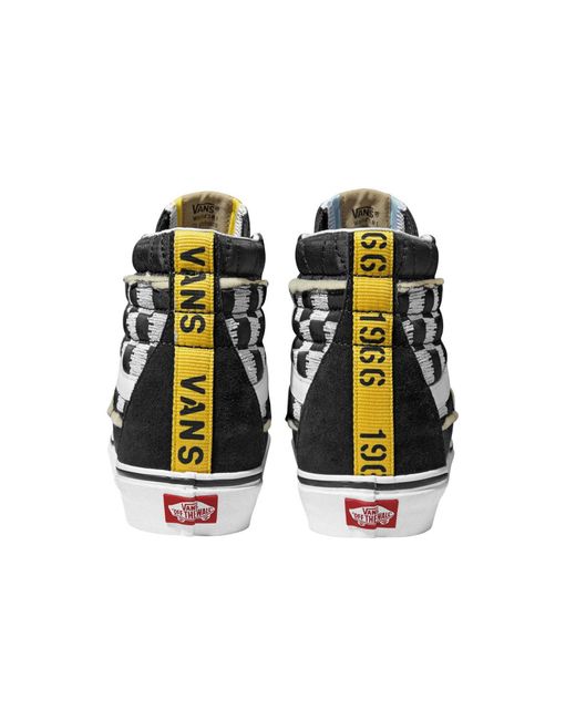 Vans Black Sk8-Hi 'Mixed Quilting' for men