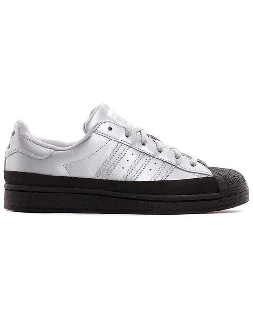 Adidas White (Wmns) Superstar Metallic'