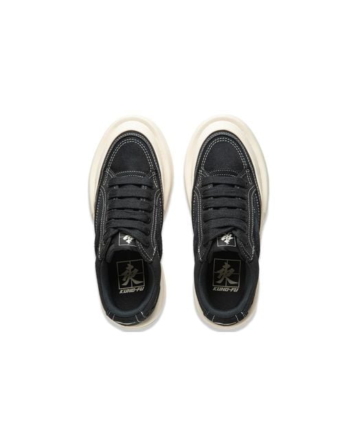 Li-ning Black X Jackie Chan Kung Fu Lifestyle Shoes for men