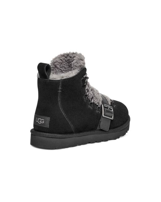 Ugg Black Dune Mini Shearling Boot for men