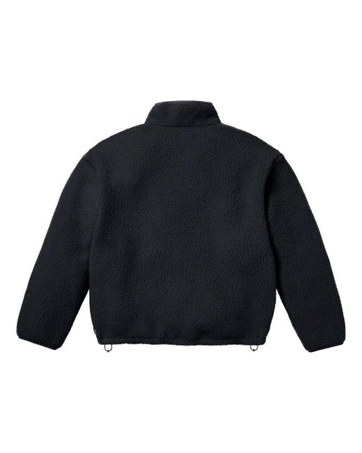 Supreme Blue X Polartec Shearling Reversible Pullover for men