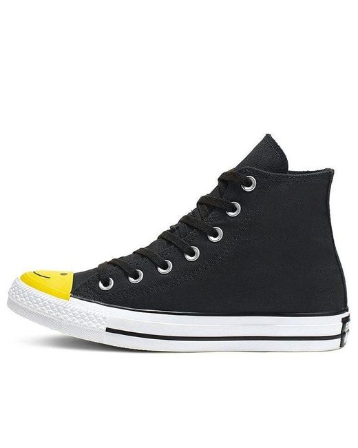 Converse Blue Chuck Taylor All Star High 'Smiley Face for men
