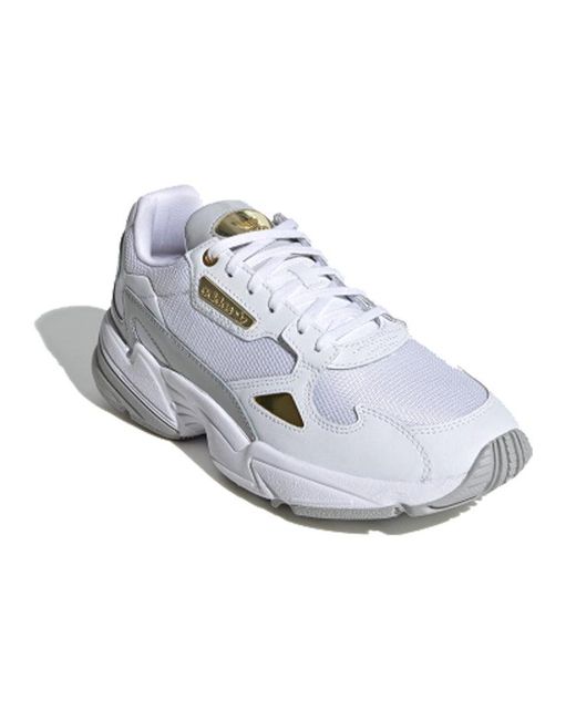 Adidas White (Wmns) Falcon Metallic'