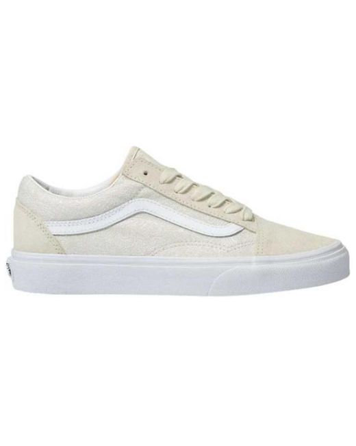 Vans White Old Skool Amoeba Embossed 'Off'