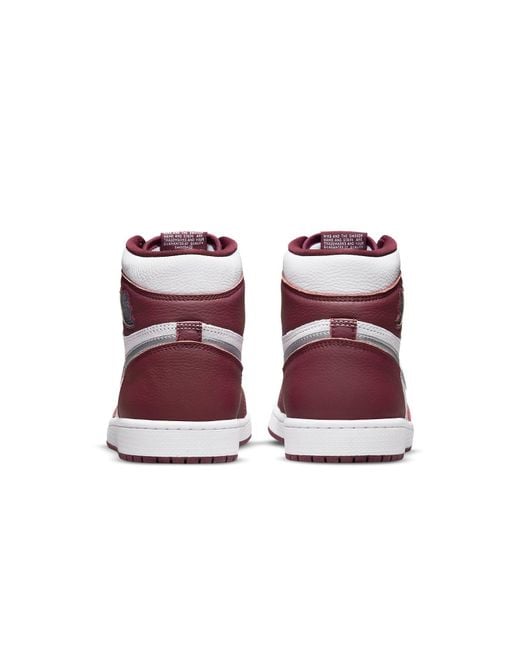 Nike Brown 1 Retro High Og 'Bordeaux' for men