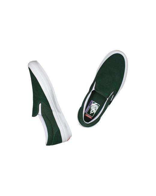 Vans Green Skate Slip-On for men