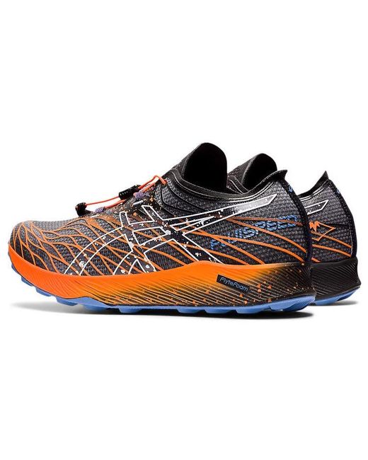 Asics Blue Fujispeed Cozy Wear-Resistant D Wide for men