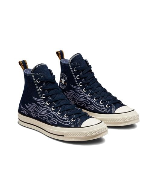 Converse Blue Chuck 70 High 'Workwear Denim Flame' for men