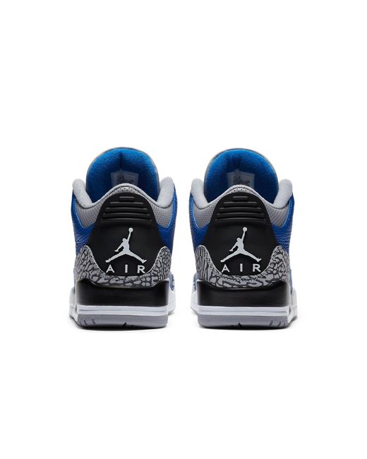 Nike Blue 3 Retro 'Varsity Royal' for men