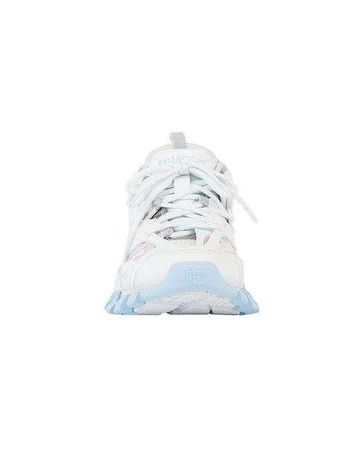 Balenciaga Track Lace-up Sneakers White Pastel
