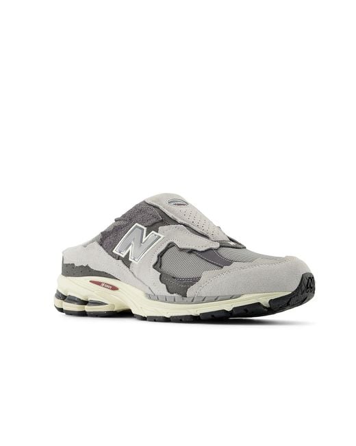 New Balance Gray 2002R Mule 'Protection Pack Rain Cloud' for men