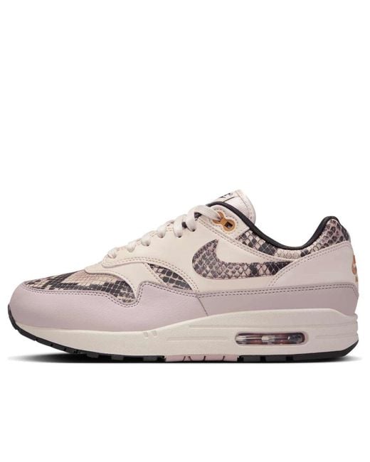 Nike White Air Max 1 'Snakeskin Light Orewood' for men