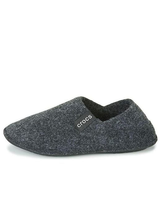 CROCSTM Gray Classic Slipper Soft Sole Slippers for men