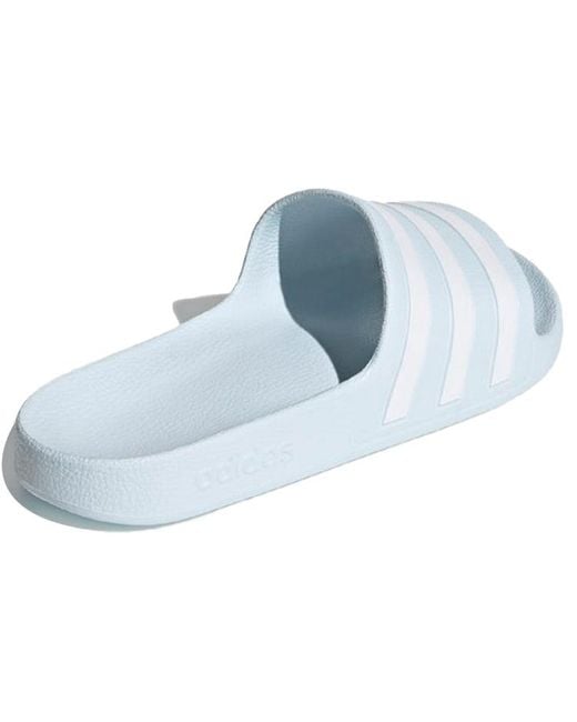 Adidas Blue (Wmns) Adilette Aqua Slide 'Halo'