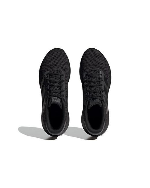 Adidas Black Response Runner Shoes 'Core Carbon' for men