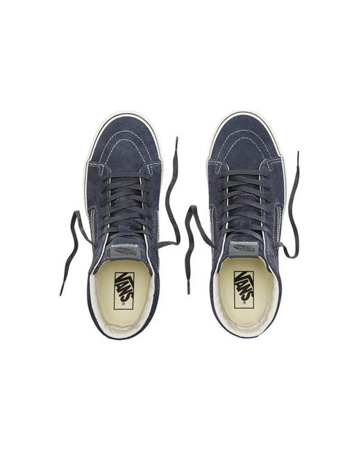 Vans Blue Sk8-Hi Suedez 'Sky Captain' for men