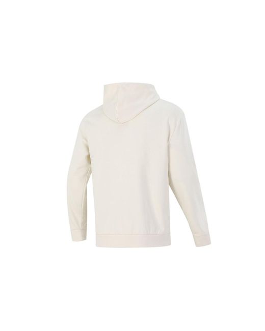 PUMA White Half Zip Jacket for men