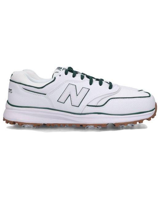 New Balance White Malbon Golf X 997G for men