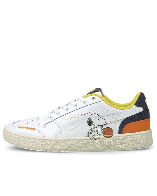 PUMA White Peanuts X Ralph Sampson 'Snoopy' for men