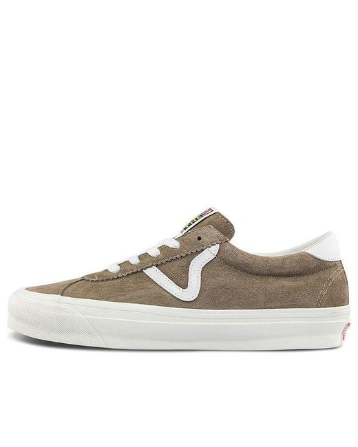 Vans Brown Og Epoch Lx 'Pig Suede for men