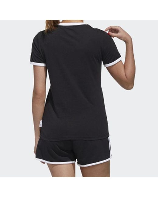 Adidas Black (Wmns) Neo Crossover Sports Short Sleeve