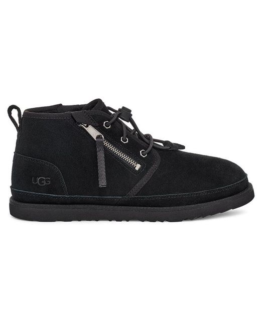 Ugg Black Neumel Adaptive Double Zipper Snow Boots for men