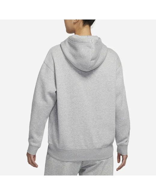 Nike Gray (Wmns) Sportswear Collection Fleece Hoodie