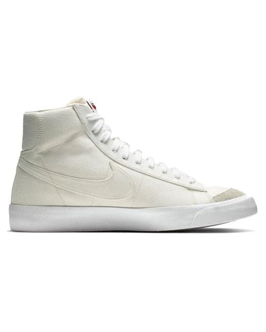 Nike White Blazer Mid for men