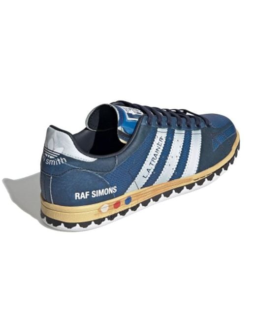 Adidas Blue Raf Simons X La Trainer Stan 'Trompe L'Oeil' for men