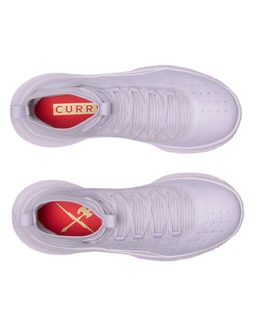 Under Armour Purple Curry 4 Flotro 'Tour' for men