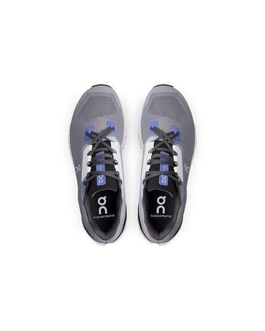 On Shoes Blue Cloudstratus 'Fossil Midnight' for men