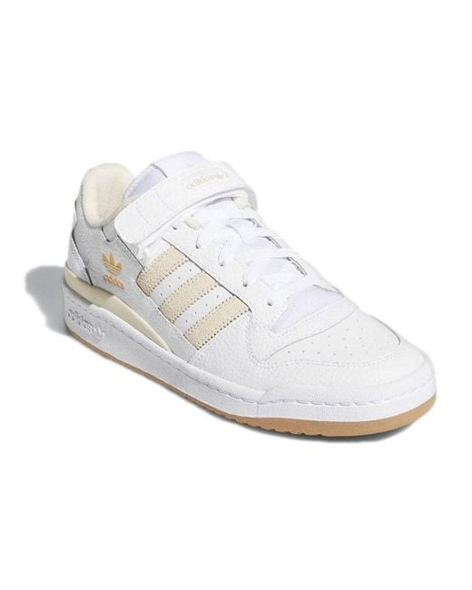 Adidas White Forum Low 'Wonder Gum' for men