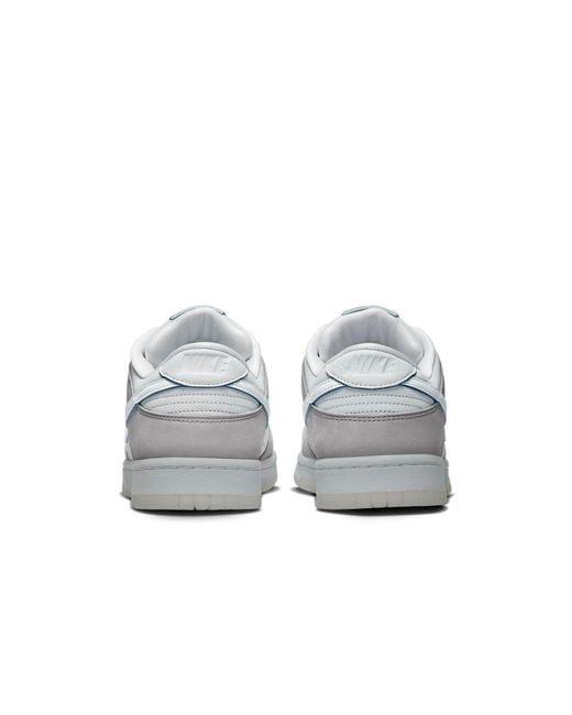 Nike White Dunk Low 'Wolf Pure Platinum' for men