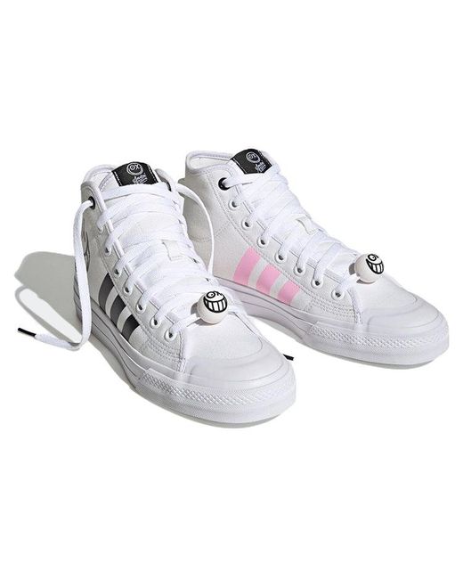 Adidas White Nizza Hi 'Andre Saraiva Love Union' for men