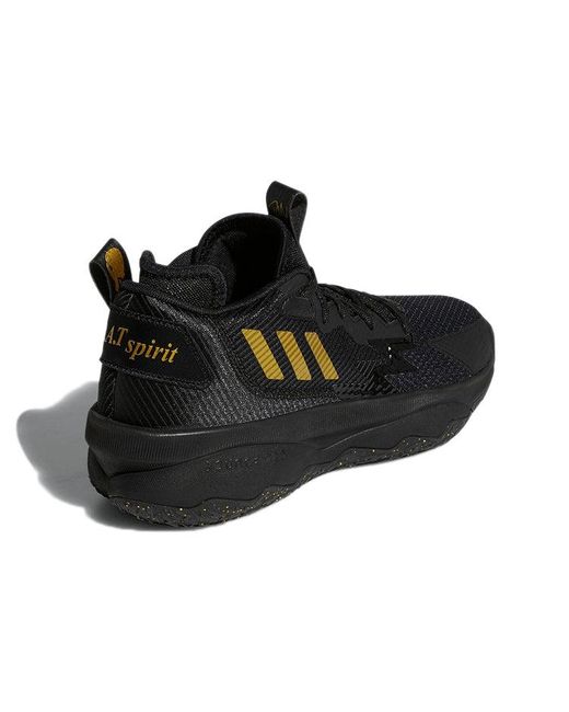 Adidas Black Dame 8 'G.O.A.T. Spirit' for men