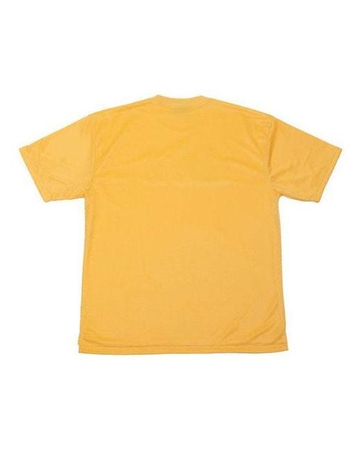 Drew House Yellow Secret Tall T-Shirt for men