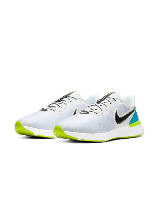 Nike White Revolution 5 Ext 'Summit Light Fury' for men